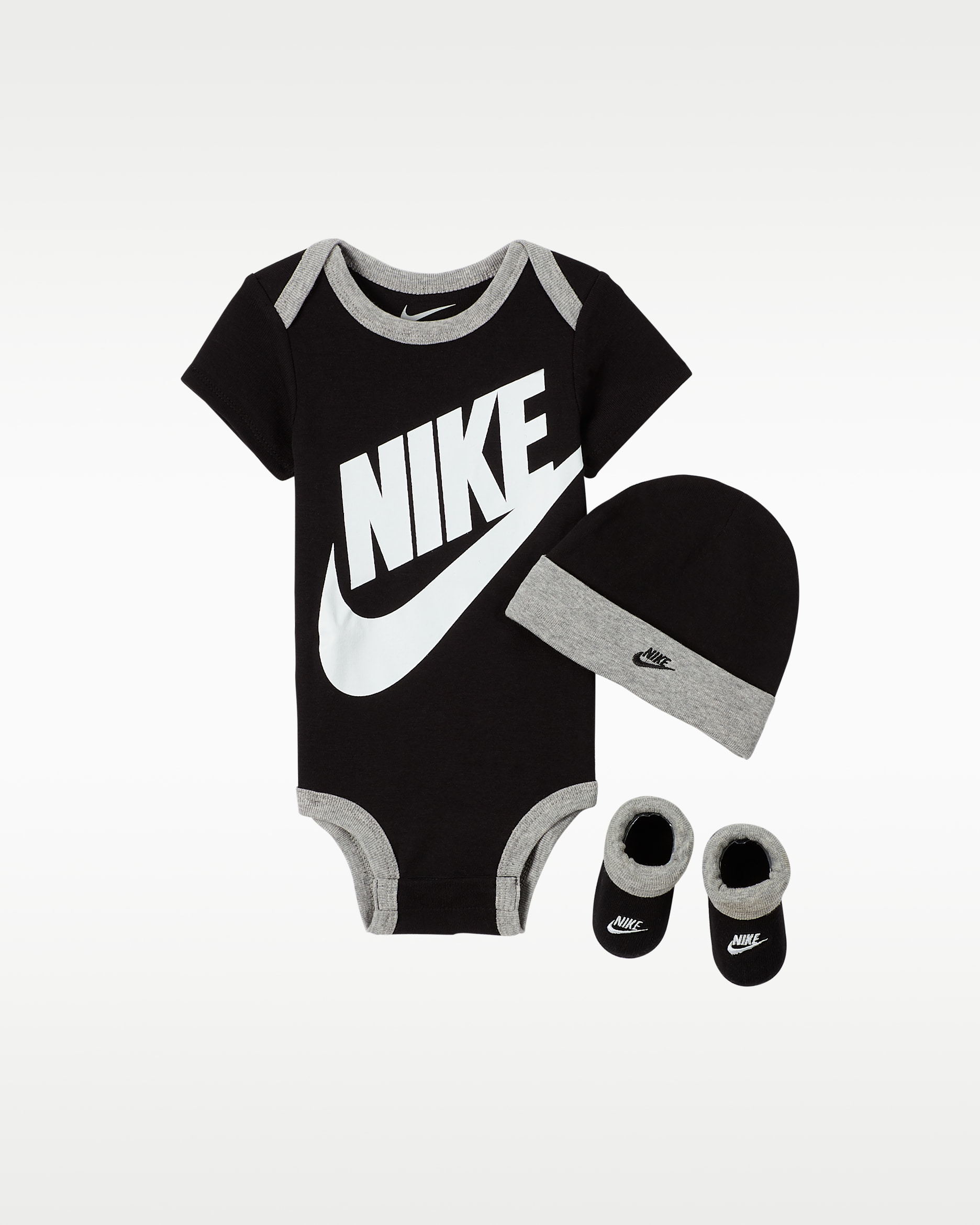 NIKE ナイキ　3点セット販売 NIKE公式】ナイキ ベビー スウッシュ スリーピース ボックス セット